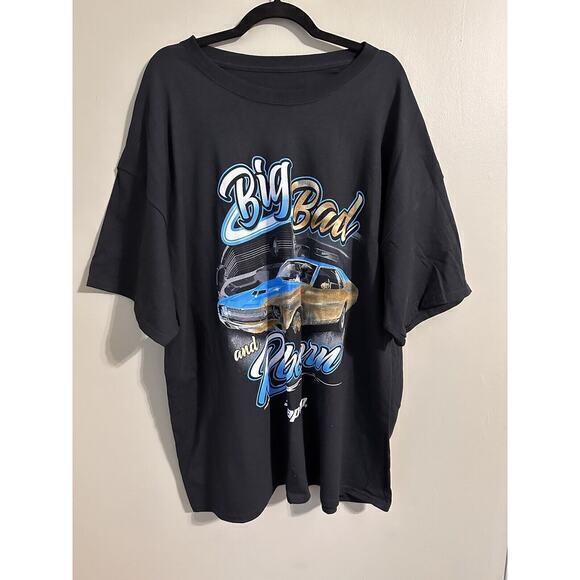Snap On Tools Big Bad And Reborn Mens 3XL Short Sleeve Black Graphic T-Shirt 980 - Picture 1 of 8
